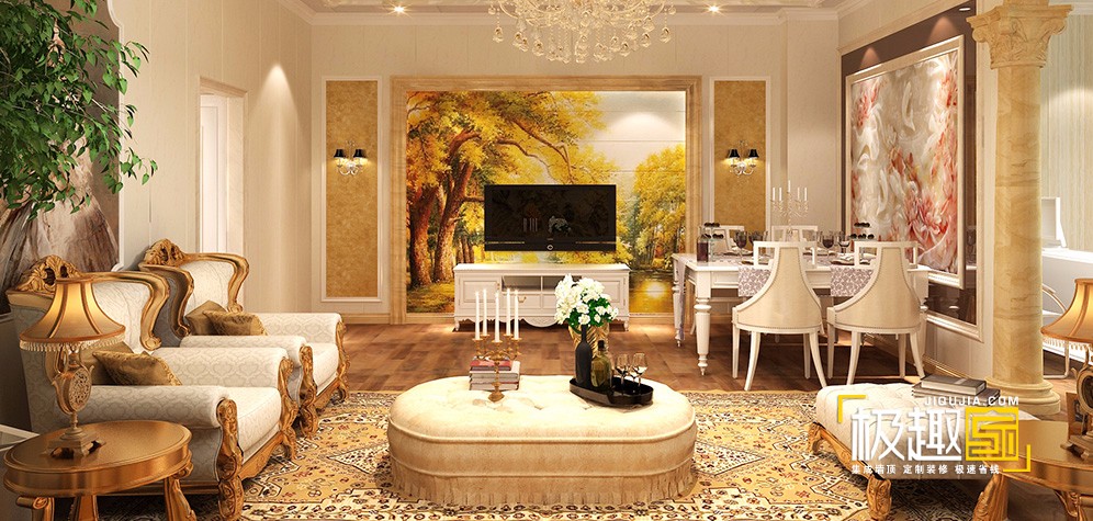 MK(中国)板客厅装修