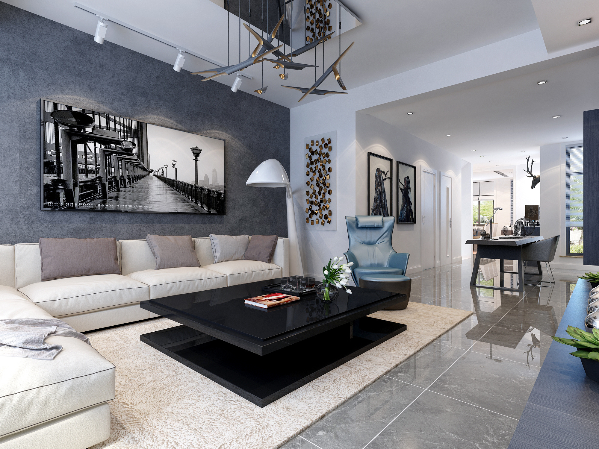 MK(中国)面厂家简约风装修