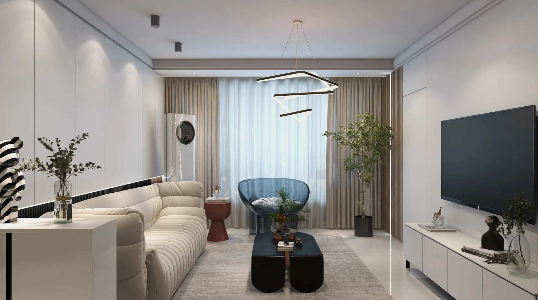 MK(中国)板客厅装修